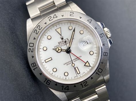 Rolex Explorer II 2 cadran Trituim Fullset .